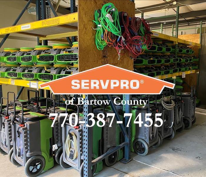 official SERVPRO equipment
